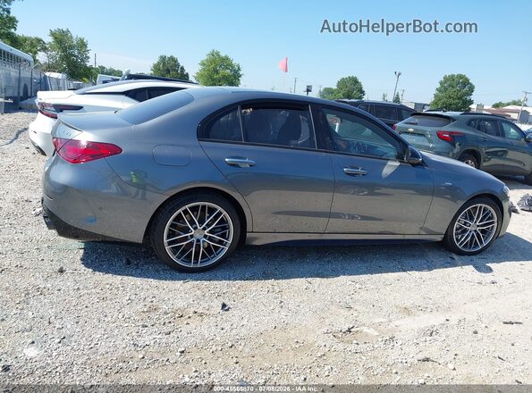 W1KAF8HB9PR118566 2023 MERCEDES-BENZ AMG C 43 Серебряный Вид задней части салона
