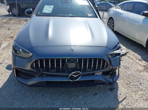 W1KAF8HB9PR118566 2023 MERCEDES-BENZ AMG C 43 Серебряный Вид щитка приборов