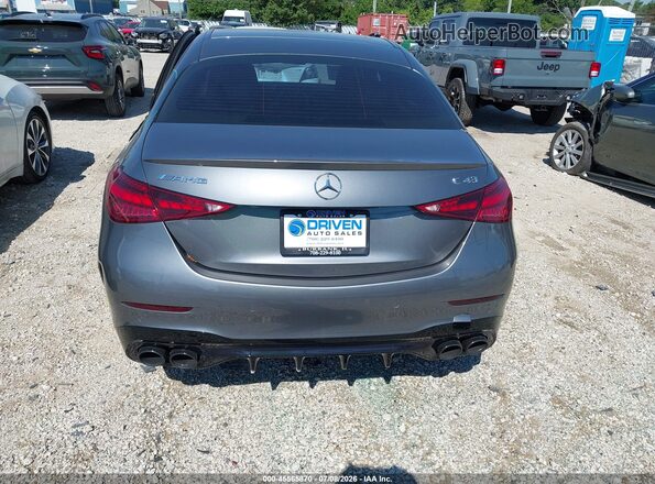 W1KAF8HB9PR118566 2023 MERCEDES-BENZ AMG C 43 Серебряный 