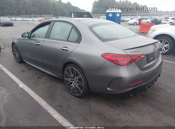 W1KAF8HB9PR122911 2023 MERCEDES-BENZ AMG C 43 Gray Tył lewy