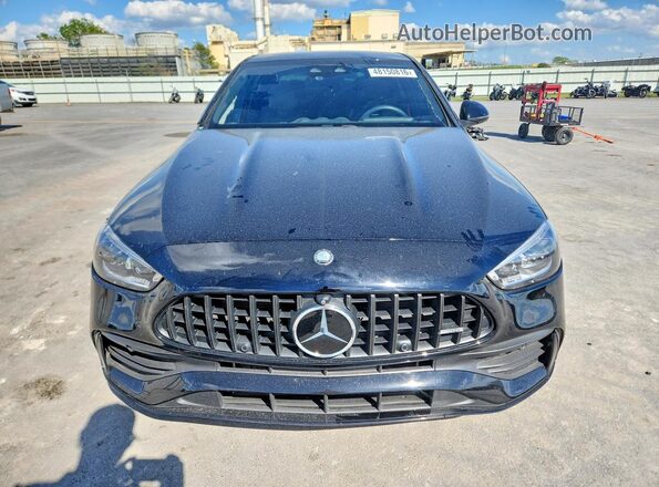 W1KAF8HB9RR186840 2024 MERCEDES-BENZ C Black Widok z przodu