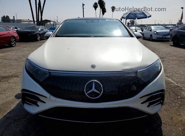 W1KCG2DB0NA009501 2022 MERCEDES-BENZ EQS White Vista frontal