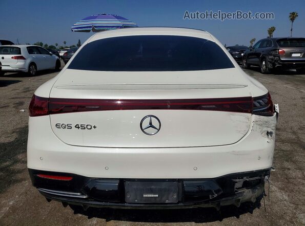 W1KCG2DB0NA009501 2022 MERCEDES-BENZ EQS White Vista trasera