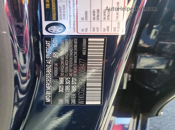 W1KCG2DB2NA008477 2022 MERCEDES-BENZ EQS Blue Engine compartment view