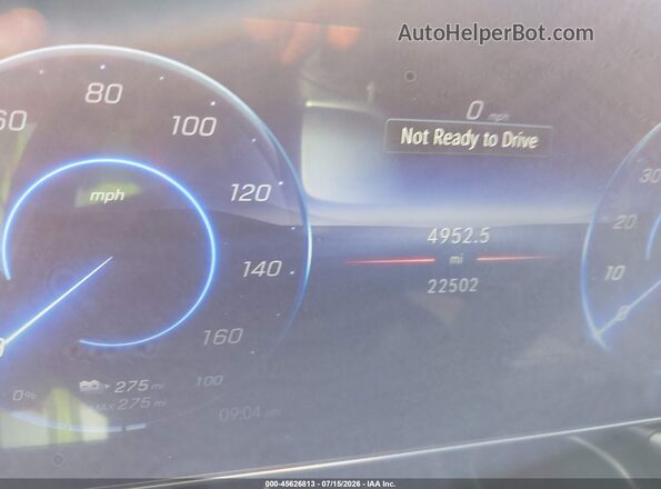 W1KCG2DB3NA022551 2022 MERCEDES-BENZ EQS 450+ Black Вид задніх сидінь
