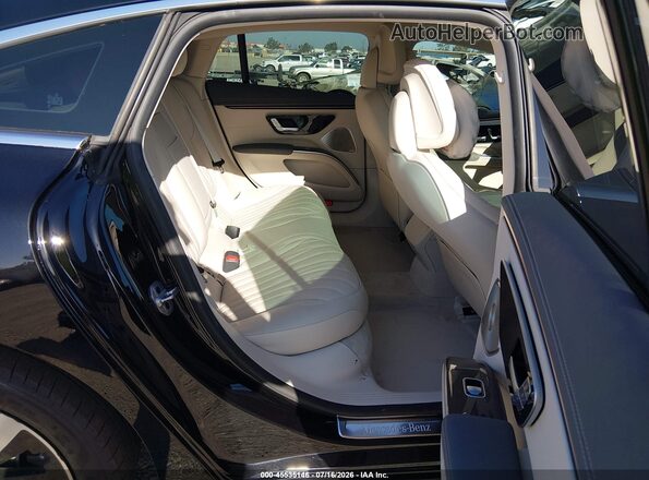 W1KCG2DB8NA016406 2022 MERCEDES-BENZ EQS 450+ Black VIN კოდის სტიკერის ხედი