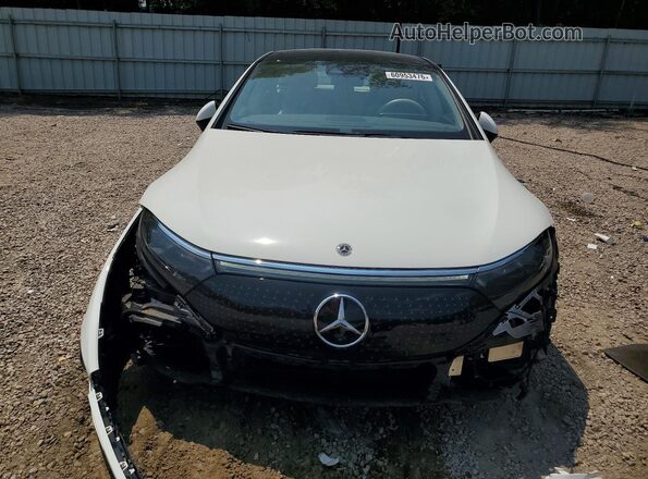W1KCG2DB9NA003454 2022 MERCEDES-BENZ EQS White Vista frontal