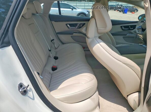 W1KCG2DB9NA003454 2022 MERCEDES-BENZ EQS White Vista de los asientos traseros
