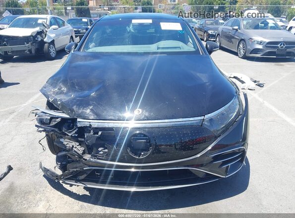 W1KCG4EB2PA033165 2023 MERCEDES-BENZ EQS 580 Black წინა პანელის ხედი
