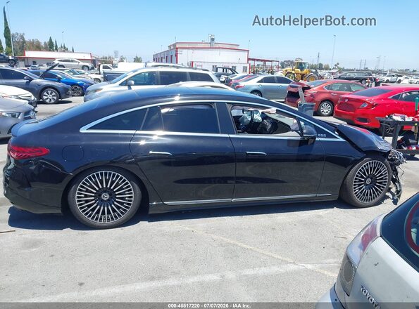 W1KCG4EB2PA033165 2023 MERCEDES-BENZ EQS 580 Black ხელსაწყოთა პანელის ხედი