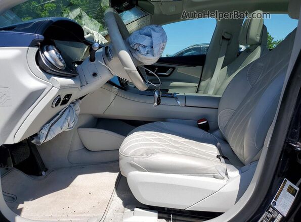W1KCG4EB5NA000738 2022 MERCEDES-BENZ EQS Blue Front interior view
