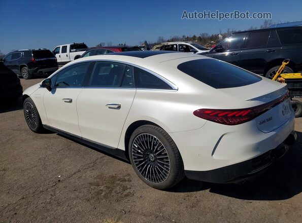 W1KCG4EB5NA018088 2022 MERCEDES-BENZ EQS White Rear left