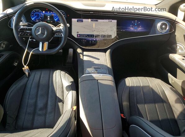 W1KCG4EB5NA018088 2022 MERCEDES-BENZ EQS White Dashboard view