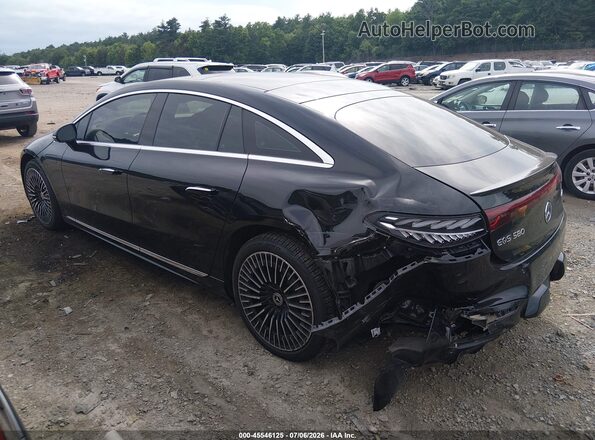 W1KCG4EBXNA022198 2022 MERCEDES-BENZ EQS 580 Black Հետևի ձախ