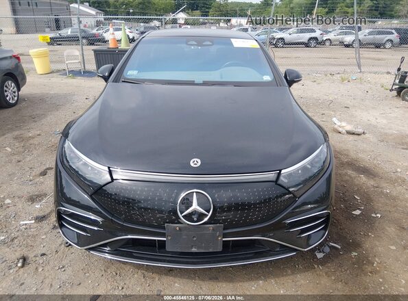 W1KCG4EBXNA022198 2022 MERCEDES-BENZ EQS 580 Black Սարքավորումների վահանակի տեսք