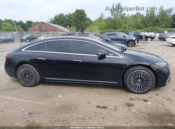 W1KCG4EBXNA022198 2022 MERCEDES-BENZ EQS 580 Black Սալոնի հետևի տեսք