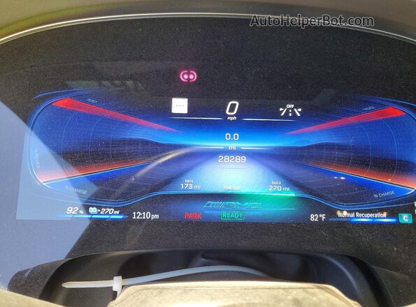 W1KCG5FB2PA023028 2023 MERCEDES-BENZ EQS Black ხელსაწყოთა პანელის ხედი