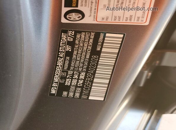 W1KCG5FB2PA023028 2023 MERCEDES-BENZ EQS Black ძრავის განყოფილების ხედი