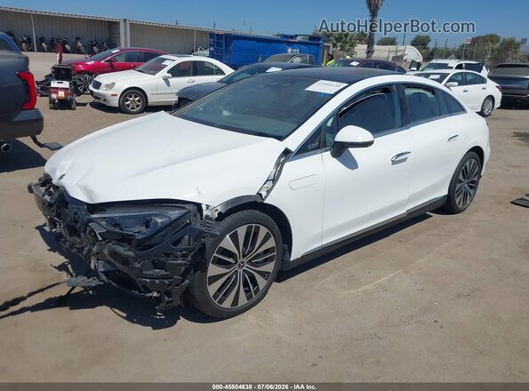 W1KEG2BB8RF059230 2024 MERCEDES-BENZ EQE 350+ White Առջևի ձախ երեք քառորդ տեսարան