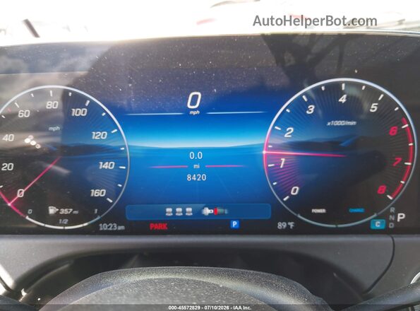 W1KLF6BB8SA120189 2025 MERCEDES-BENZ E-CLASS White Widok tylnych siedzeń