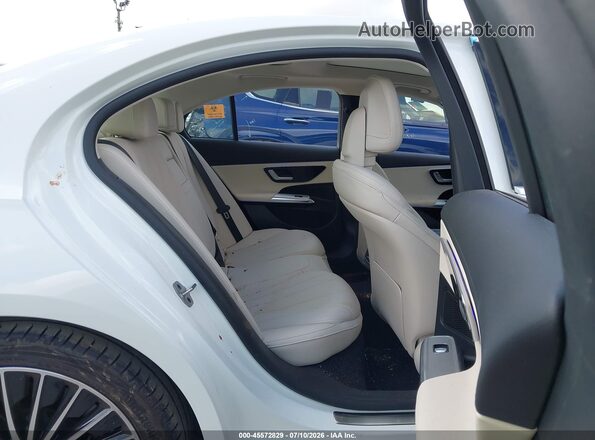 W1KLF6BB8SA120189 2025 MERCEDES-BENZ E-CLASS White Widok naklejki z numerem VIN