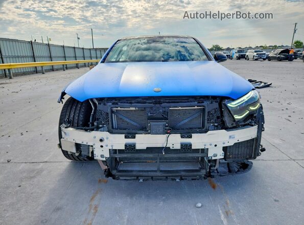 W1KLF6DBXSA137119 2025 MERCEDES-BENZ E Blue Front view
