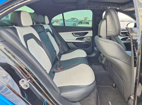 W1KLF6DBXSA137119 2025 MERCEDES-BENZ E Blue Rear seats view