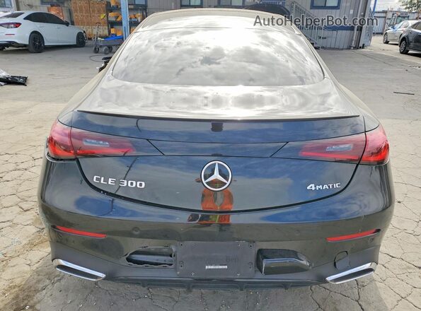 W1KMJ4HB3RF010002 2024 MERCEDES-BENZ CLE Black Widok z tyłu