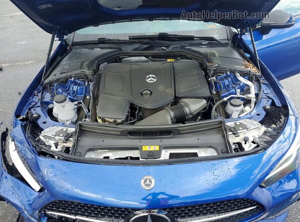 W1KMJ4HB7RF018376 2024 MERCEDES-BENZ CLE Blue Widok wnętrza z tyłu