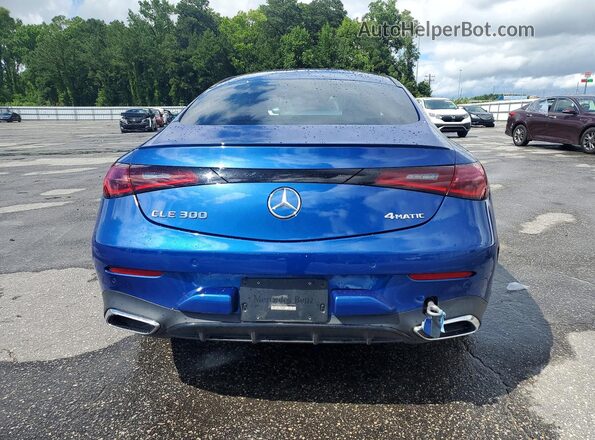 W1KMJ4HB7RF018376 2024 MERCEDES-BENZ CLE Blue Widok z tyłu