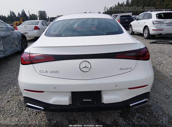 W1KMJ4HB8TF088380 2026 MERCEDES-BENZ CLE 300 Белый 