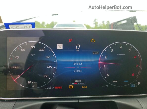 W1KMJ4HBXSF058957 2025 MERCEDES-BENZ CLE White Вид щитка приладів