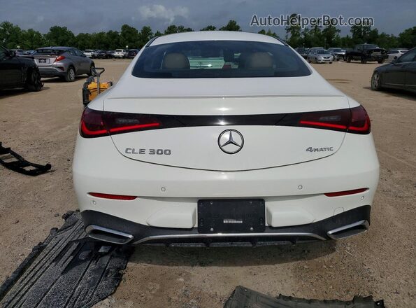 W1KMJ4HBXSF058957 2025 MERCEDES-BENZ CLE White Вид ззаду
