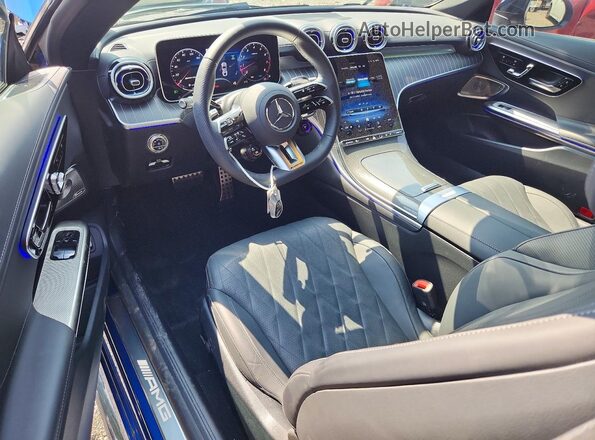 W1KMJ6CB0SF067587 2025 MERCEDES-BENZ CLE Blue წინა პანელის ხედი