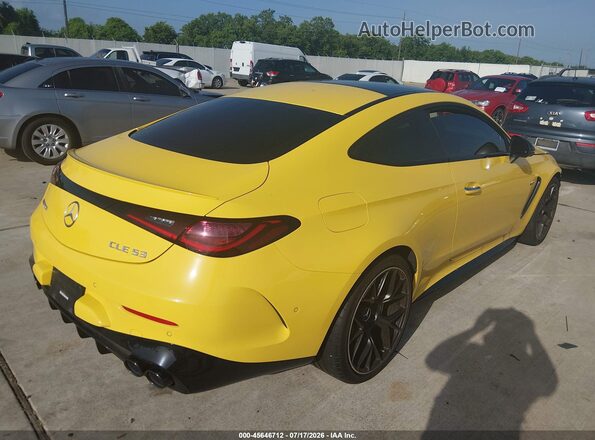 W1KMJ6CB3SF054686 2025 MERCEDES-BENZ AMG CLE 53 Yellow უკანა მარჯვენა