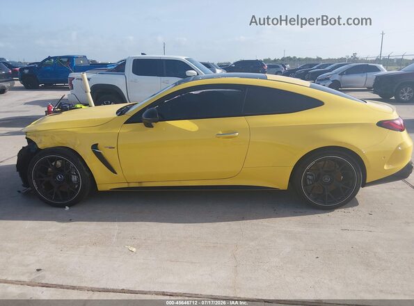 W1KMJ6CB3SF054686 2025 MERCEDES-BENZ AMG CLE 53 Yellow სალონის 360-გრადუსიანი ხედი