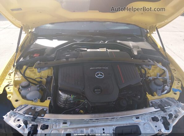 W1KMJ6CB3SF054686 2025 MERCEDES-BENZ AMG CLE 53 Yellow უკანა ხედი