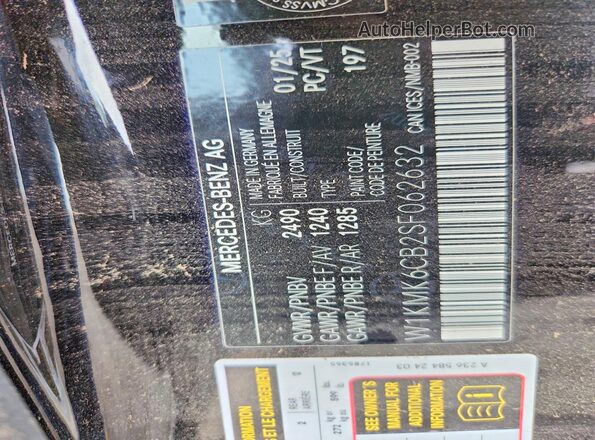 W1KMK6CB2SF062632 2025 MERCEDES-BENZ CLE Black Շարժիչի բաժամունքի տեսք