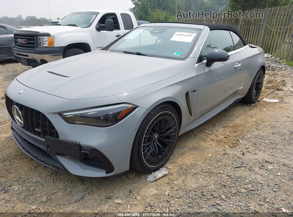 W1KMK6CB4SF053530 2025 MERCEDES-BENZ AMG CLE 53 Gray წინა მარცხენა ხედი სამი მეოთხედიდან