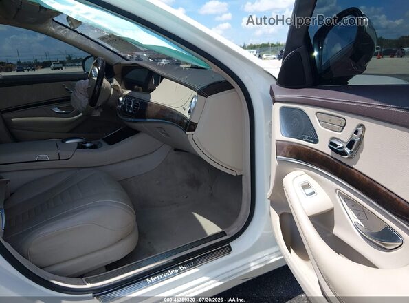 W1KUG8DB1LA568155 2020 MERCEDES-BENZ S-CLASS White Вид салону спереду