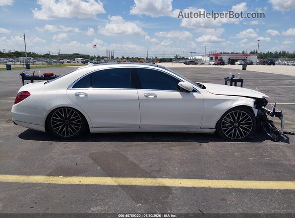 W1KUG8DB1LA568155 2020 MERCEDES-BENZ S-CLASS White Вид задньої частини салону