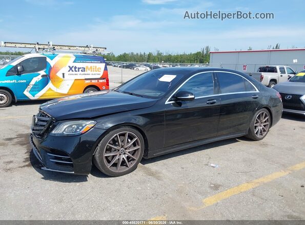 W1KUG8DB7LA550579 2020 MERCEDES-BENZ S-CLASS Black Przód lewy