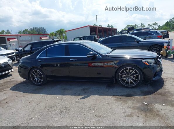 W1KUG8DB7LA550579 2020 MERCEDES-BENZ S-CLASS Black Widok wnętrza z tyłu