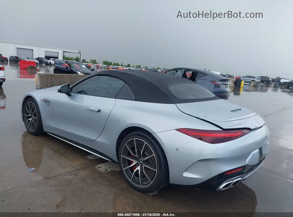 W1KVK8AB7NF001316 2022 MERCEDES-BENZ AMG SL 55 Silver Rear left