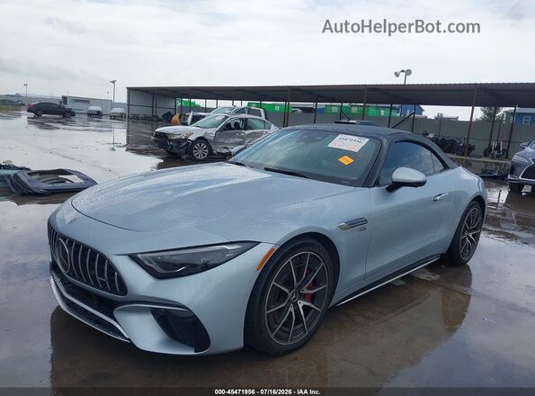 W1KVK8AB7NF001316 2022 MERCEDES-BENZ AMG SL 55 Silver Front left