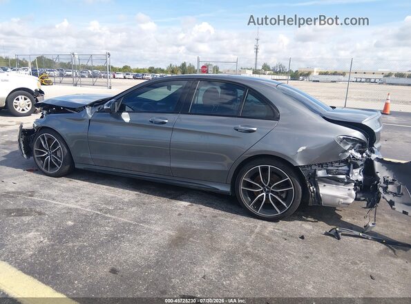 W1KWF6EB7LR571884 2020 MERCEDES-BENZ AMG C 43 Gray Rear left