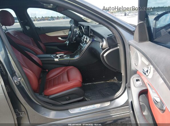 W1KWF6EB7LR571884 2020 MERCEDES-BENZ AMG C 43 Gray Front interior view