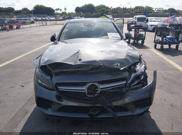 W1KWF6EB7LR571884 2020 MERCEDES-BENZ AMG C 43 Gray Instrument cluster view