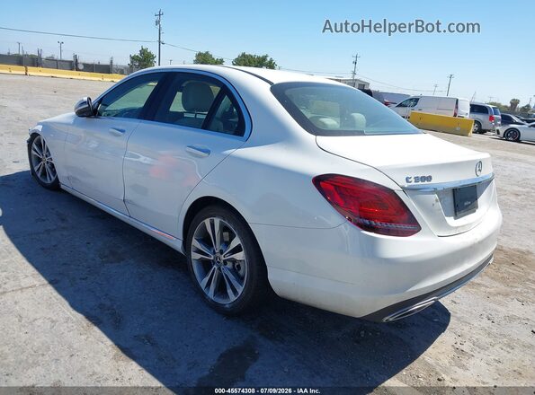 W1KWF8DB1LR599743 2020 MERCEDES-BENZ C-CLASS White Rear left