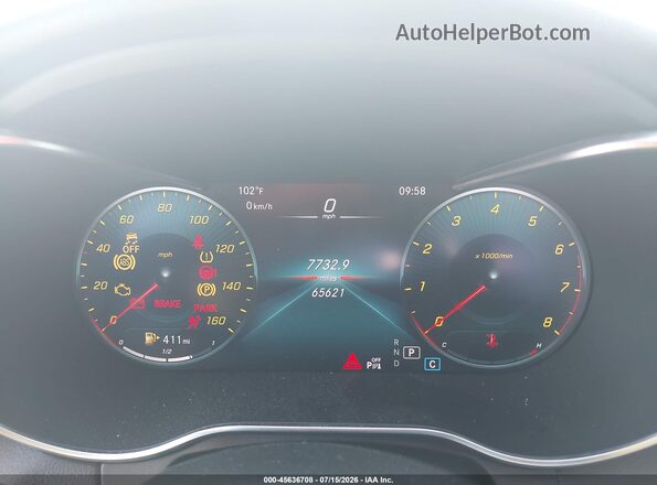 W1KWF8DB1MR652085 2021 MERCEDES-BENZ C-CLASS Белый Вид задних сидений